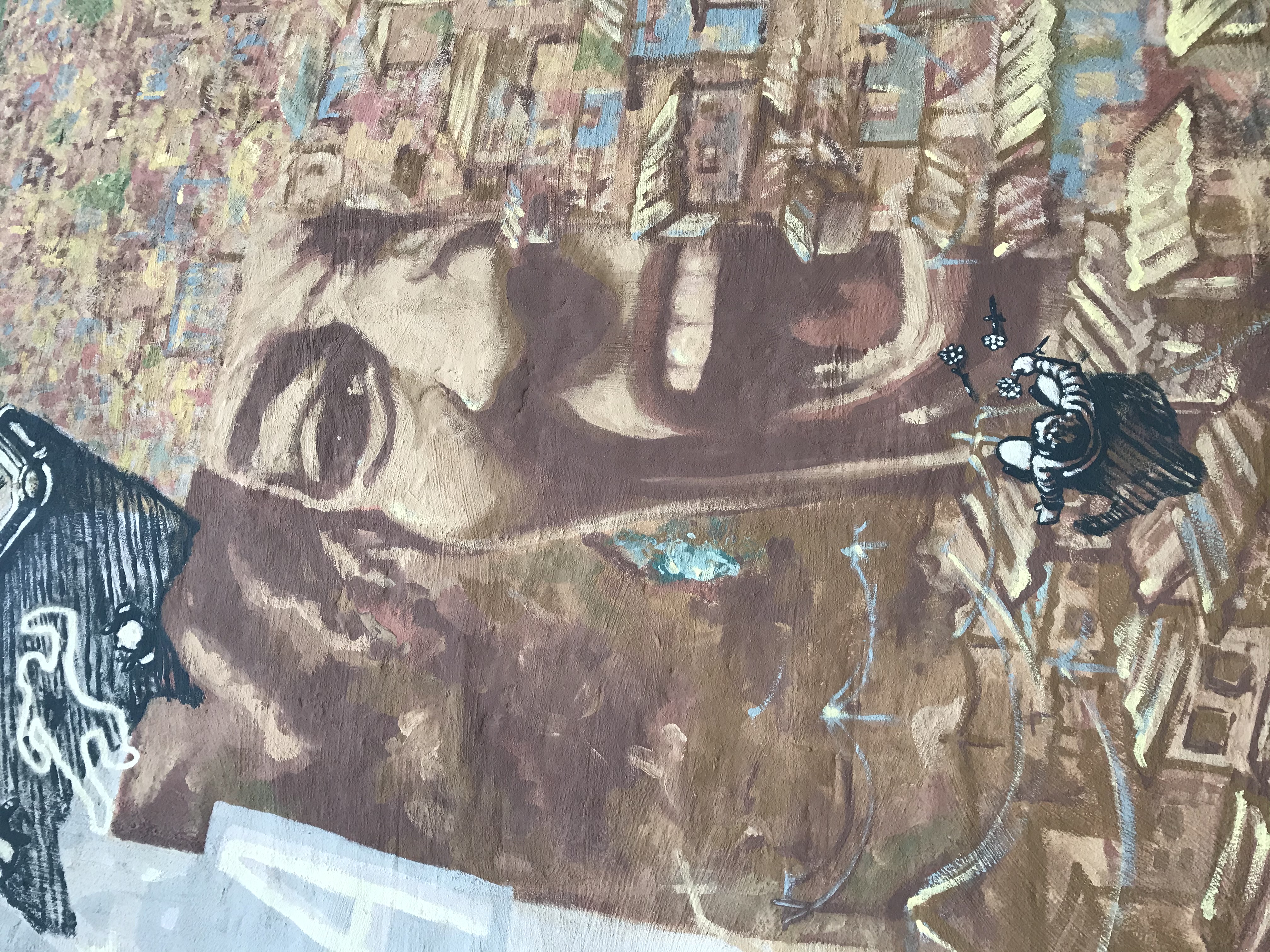 Berta & Marielle Mural